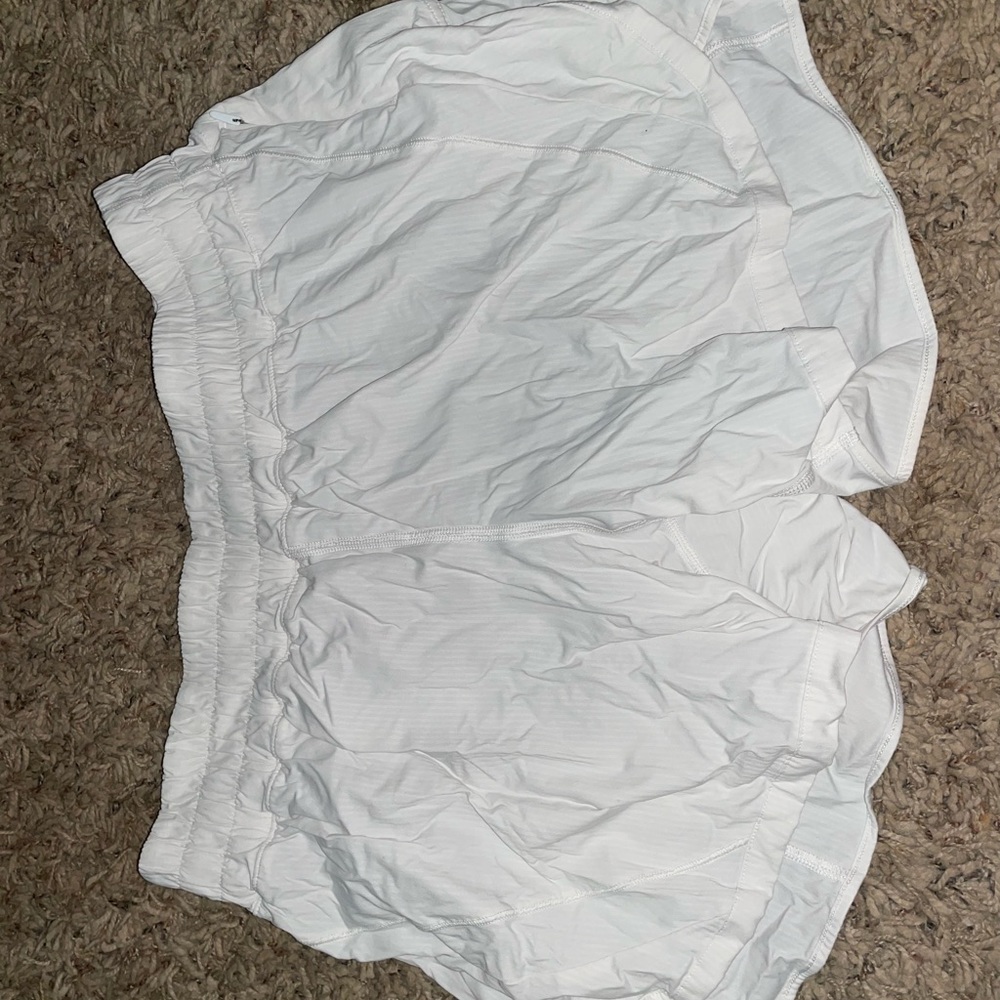 Lululemon size 12 white shorts